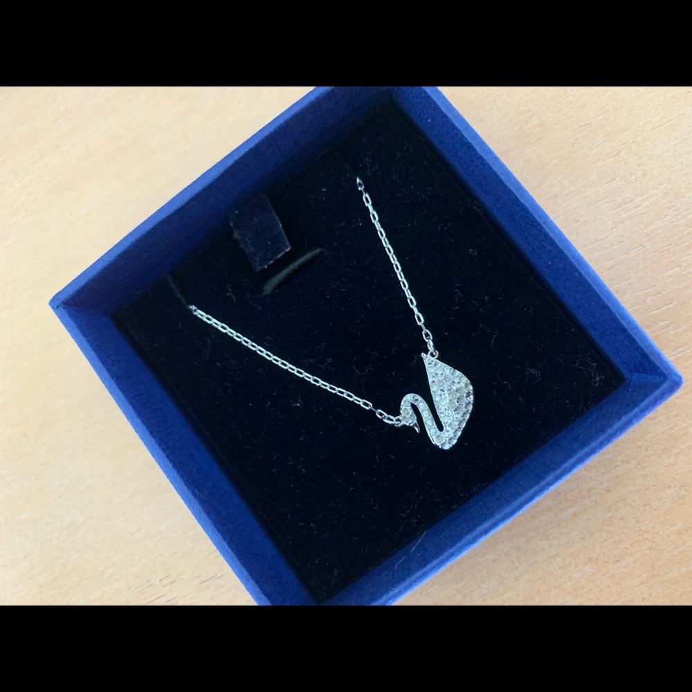 Swarovski Swan Necklace